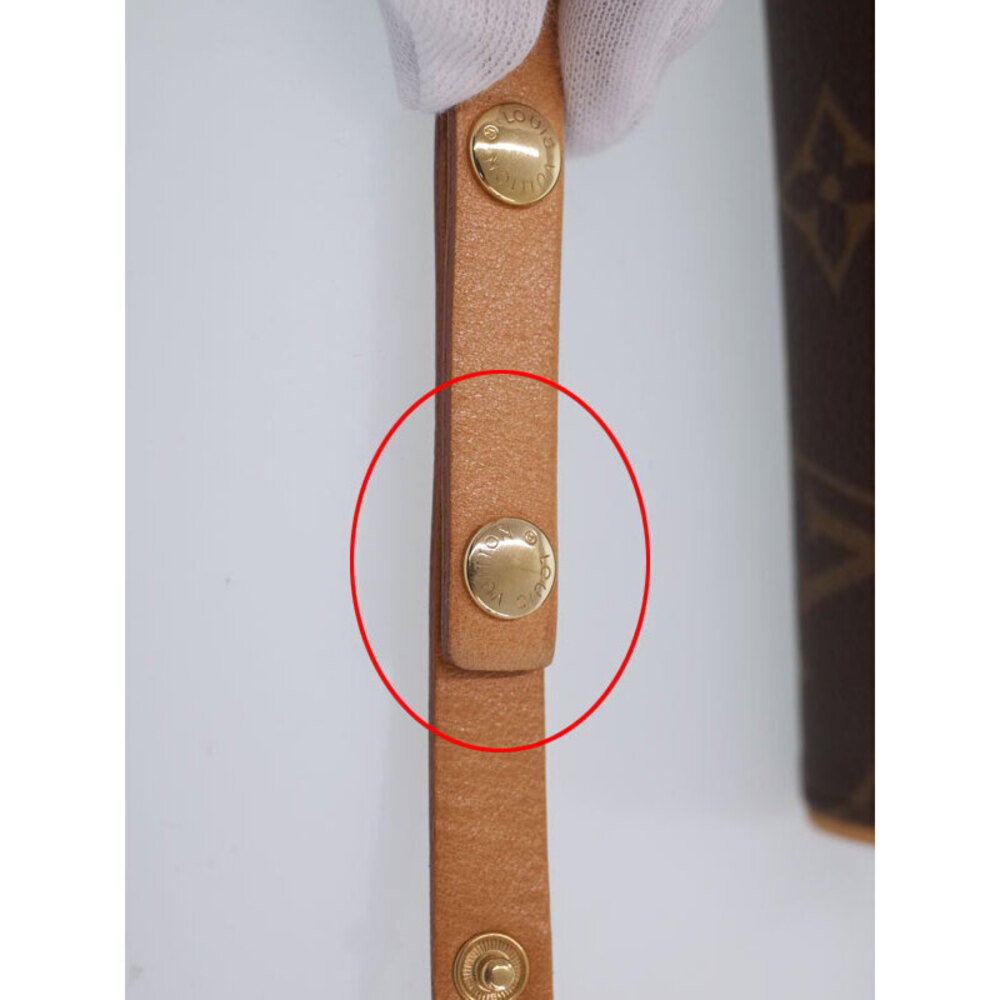 Louis Vuitton Monogram Leather Brown Pochette Florentine Waist Pouch - Picture 8 of 9